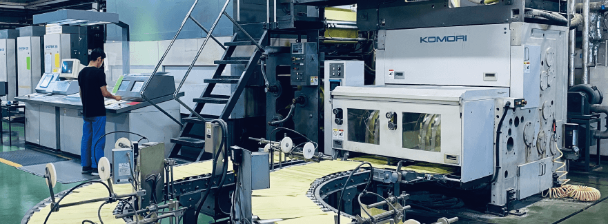 あけぼの印刷社の印刷機